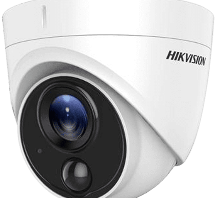 Hikvision DS-2CE71H0T-PIRL 5mp Turbo HD External IR Turret Dome Camera with 2.8mm Fixed Lens